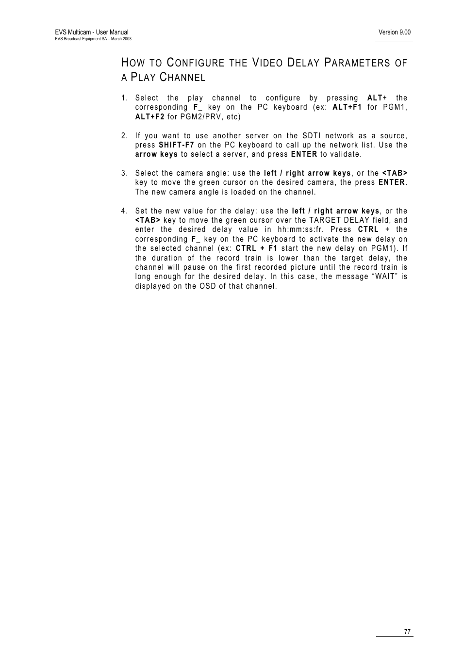 EVS MulticamLSM Version 9.00 - March 2008 User's Manual User Manual | Page 86 / 201