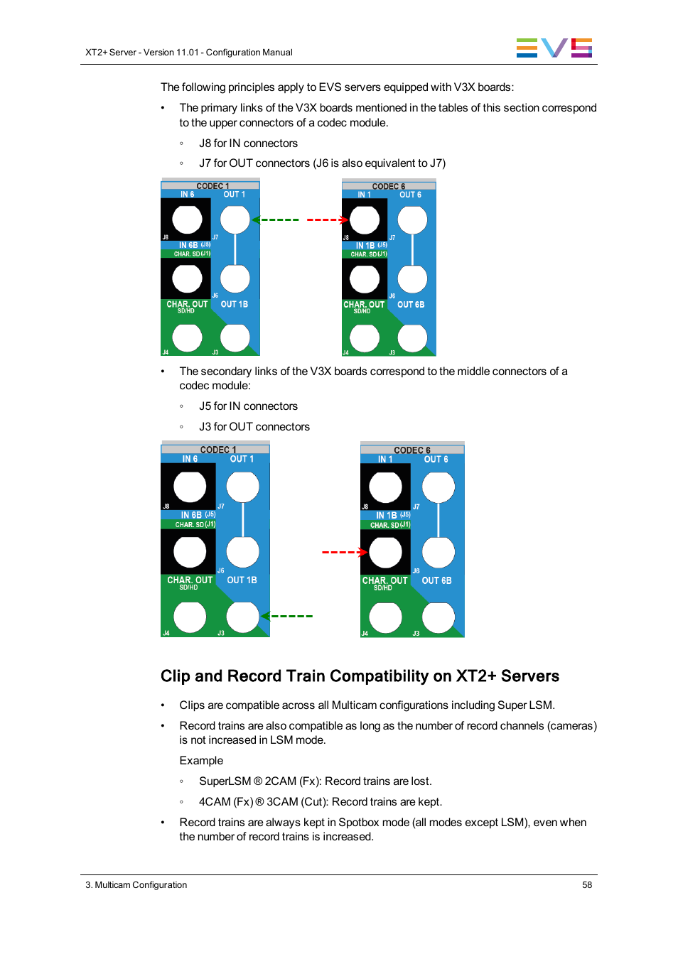 EVS XT2 Version 11.01 - November 2012 Configuration Manual User Manual | Page 68 / 234