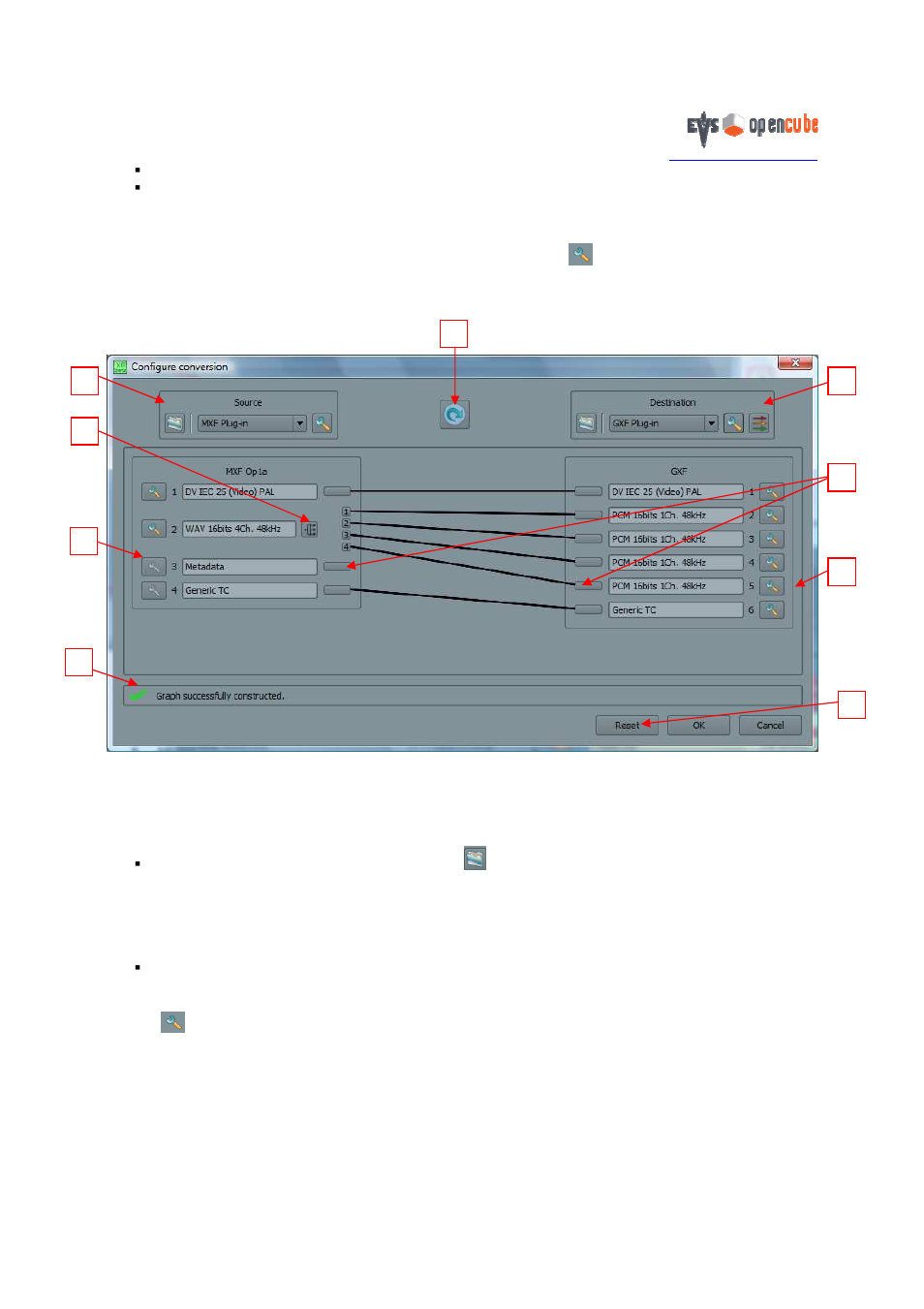 2 conversion graph | EVS OpenCube XFConverter v1.3 - User Guide User Manual | Page 11 / 38