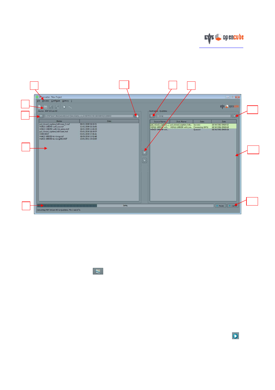 2 xfconverter in practice, 1 overview | EVS OpenCube XFConverter v1.3 - User Guide User Manual | Page 9 / 38