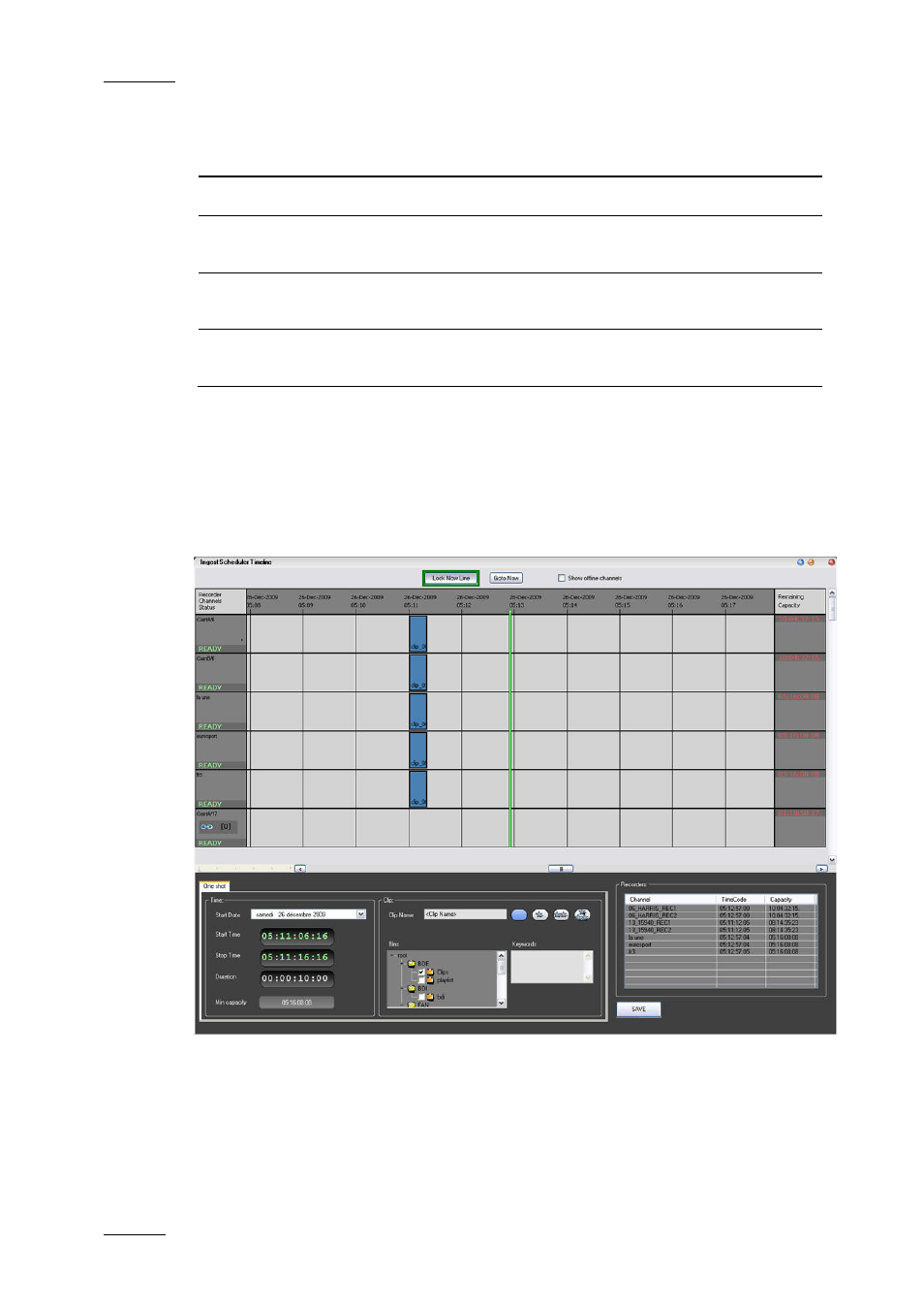 4 timeline | EVS IPDirector Version 4.4 - March 2008 Part 3 User's Manual User Manual | Page 19 / 188