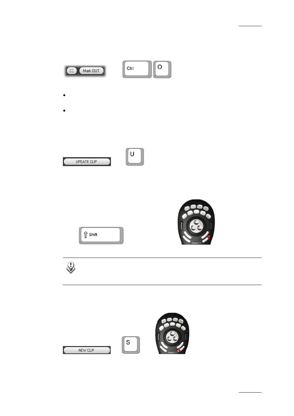 7 clear out, 8 update clip icon, 9 new clip icon | Lear, Pdate | EVS IPDirector Version 4.4 - March 2008 Part 3 User's Manual User Manual | Page 58 / 188