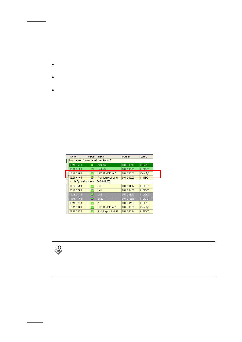 6 selecting elements in a play-list, 7 how to move elements within a play-list | EVS IPDirector Version 4.4 - March 2008 Part 3 User's Manual User Manual | Page 95 / 188