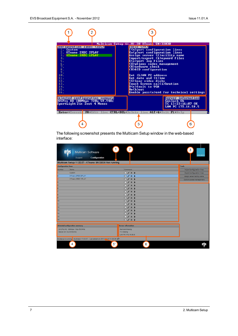 EVS XTnano Version 11.01 - November 2012 Configuration Manual User Manual | Page 17 / 182