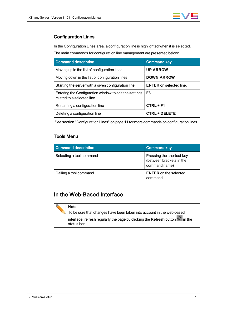 EVS XTnano Version 11.01 - November 2012 Configuration Manual User Manual | Page 20 / 182