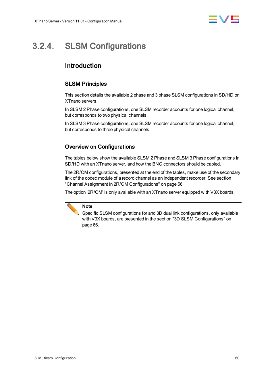 Slsm configurations, Introduction | EVS XTnano Version 11.01 - November 2012 Configuration Manual User Manual | Page 70 / 182