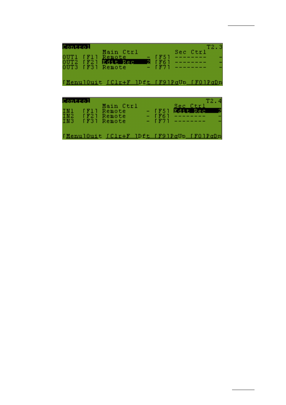 3 starting application, Starting application, Tarting | Pplication | EVS EditRec Version February 2012 User’s Manual User Manual | Page 13 / 28
