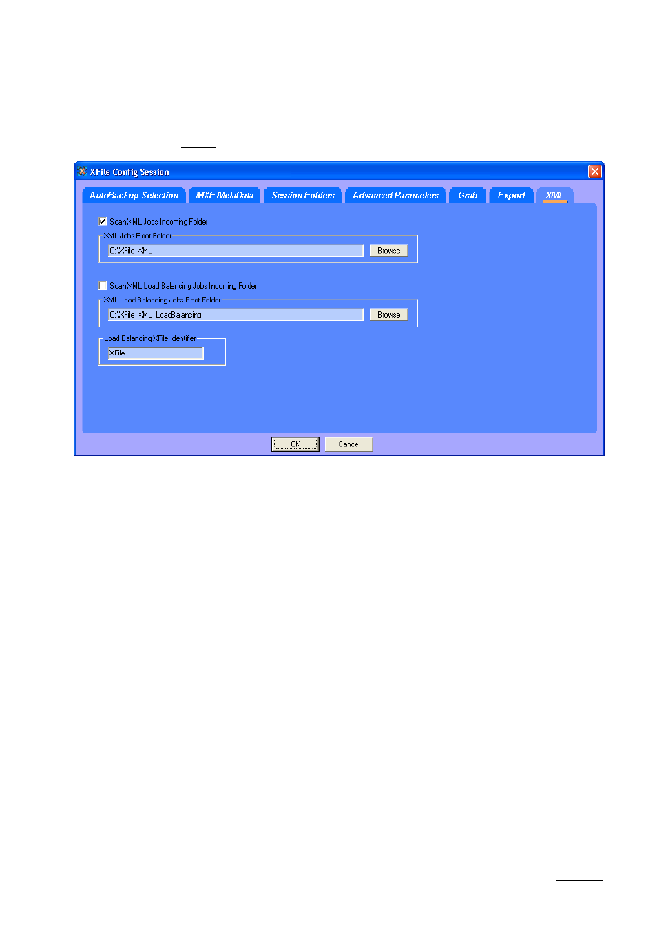 EVS Xfile Version 1.11 - April 2007 User Manual User Manual | Page 32 / 99