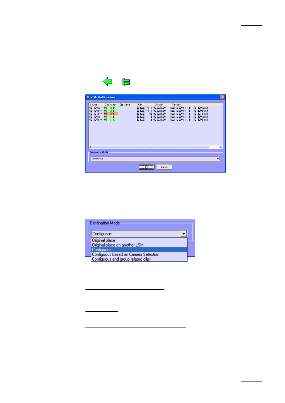 EVS Xfile Version 1.11 - April 2007 User Manual User Manual | Page 60 / 99