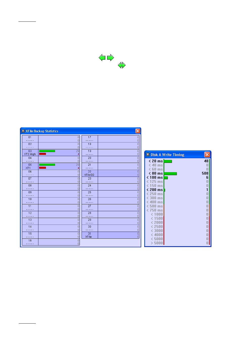 Statistics | EVS Xfile Version 1.11 - April 2007 User Manual User Manual | Page 73 / 99