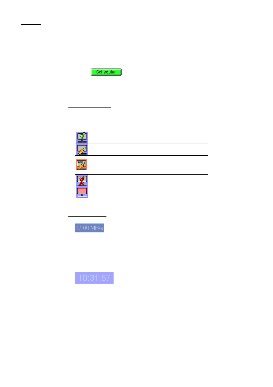 Information / menu area | EVS Xfile Version 1.11 - April 2007 User Manual User Manual | Page 75 / 99