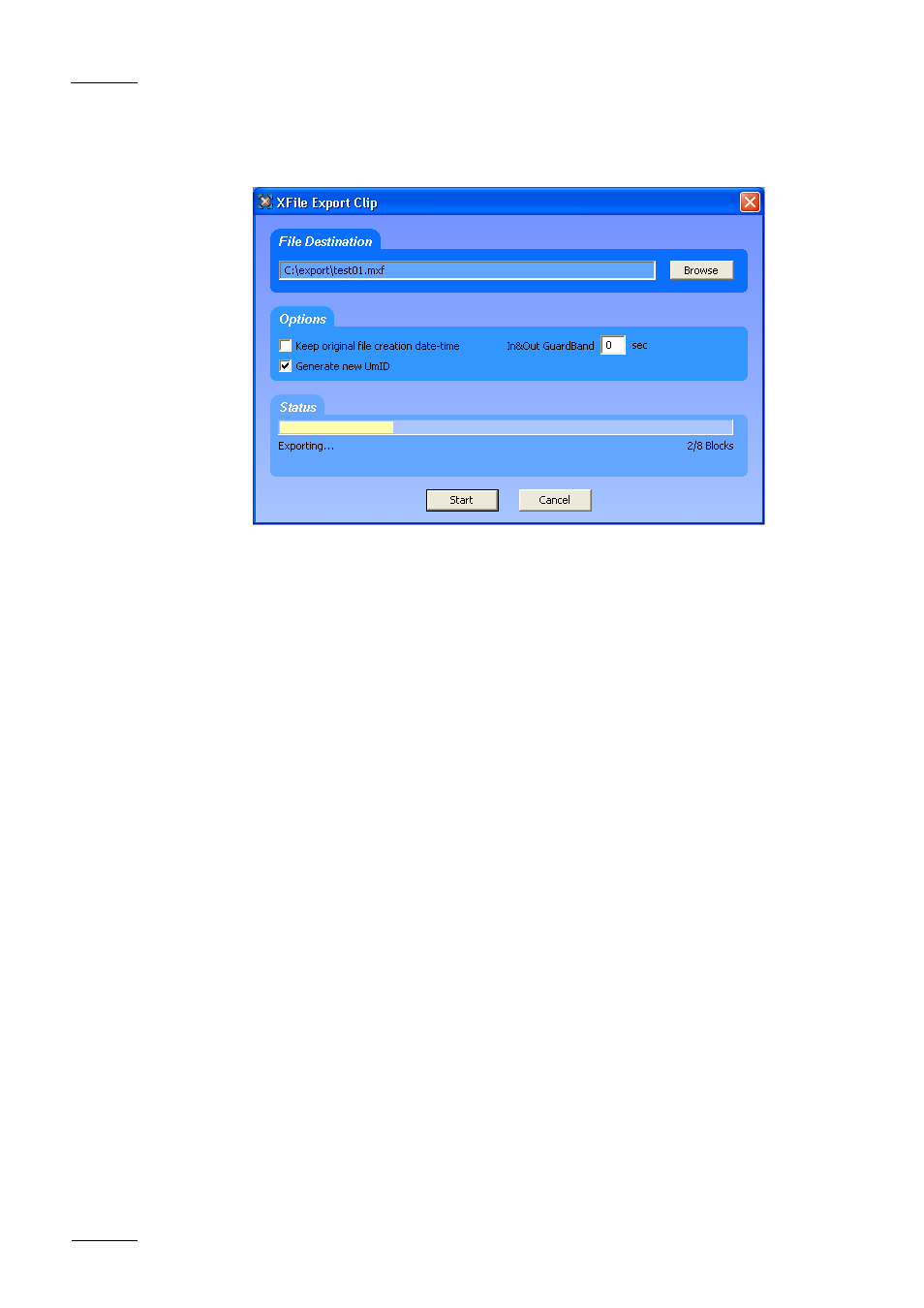 EVS Xfile Version 1.11 - April 2007 User Manual User Manual | Page 93 / 99