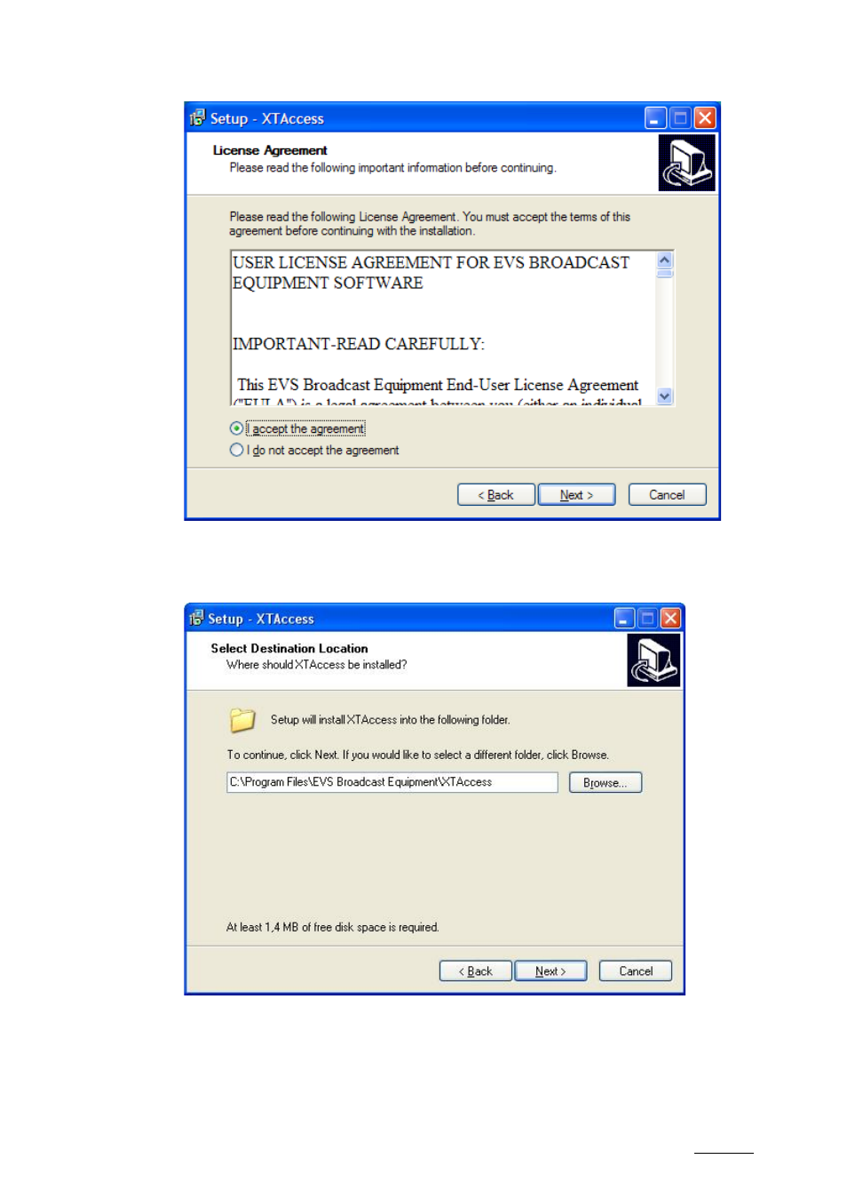 EVS XTAccess Version 1.17 - May 2012 User Manual User Manual | Page 13 / 107