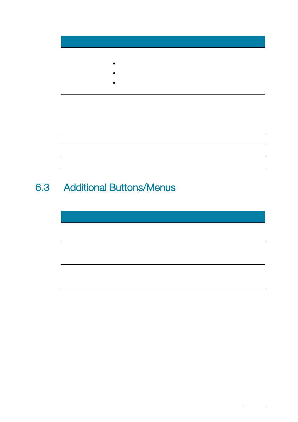 3 additional buttons/menus, Additional buttons/menus | EVS XTAccess Version 1.17 - May 2012 User Manual User Manual | Page 21 / 107