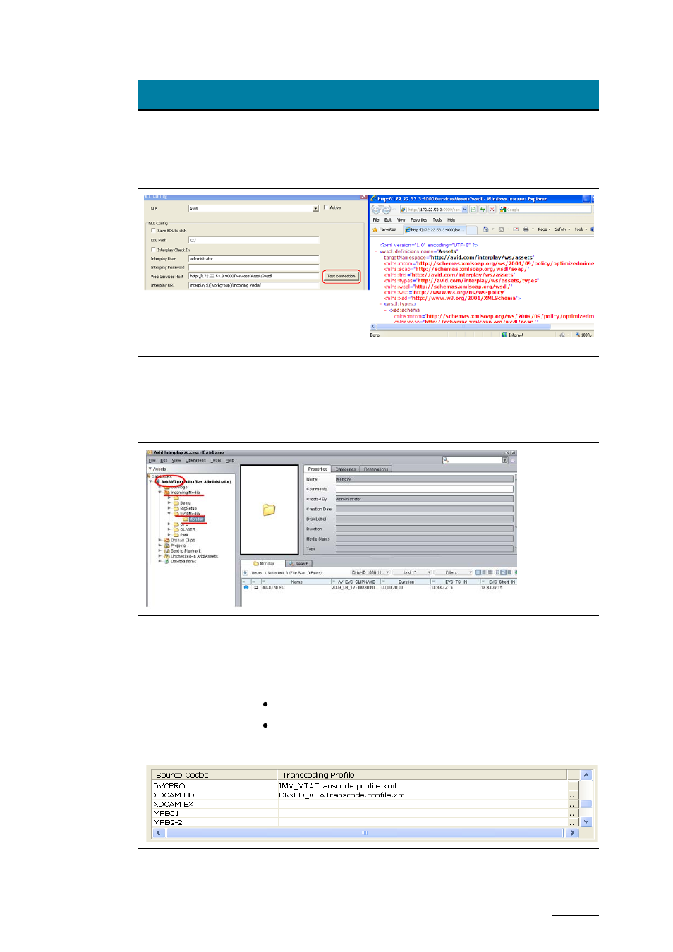 EVS XTAccess Version 1.17 - May 2012 User Manual User Manual | Page 35 / 107