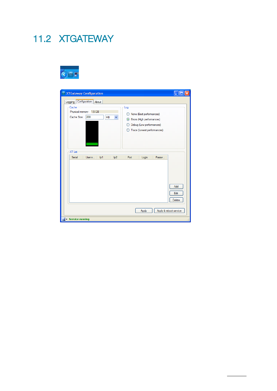 2 xtgateway, Xtgateway | EVS XTAccess Version 1.17 - May 2012 User Manual User Manual | Page 59 / 107