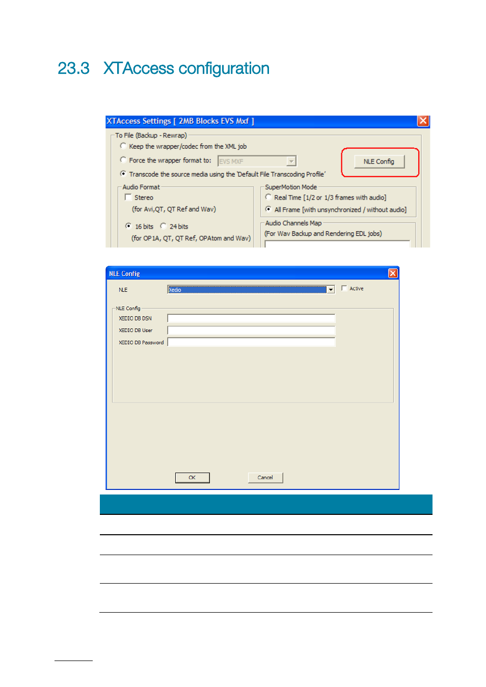 3 xtaccess configuration, Xtaccess configuration | EVS XTAccess Version 1.17 - May 2012 User Manual User Manual | Page 98 / 107