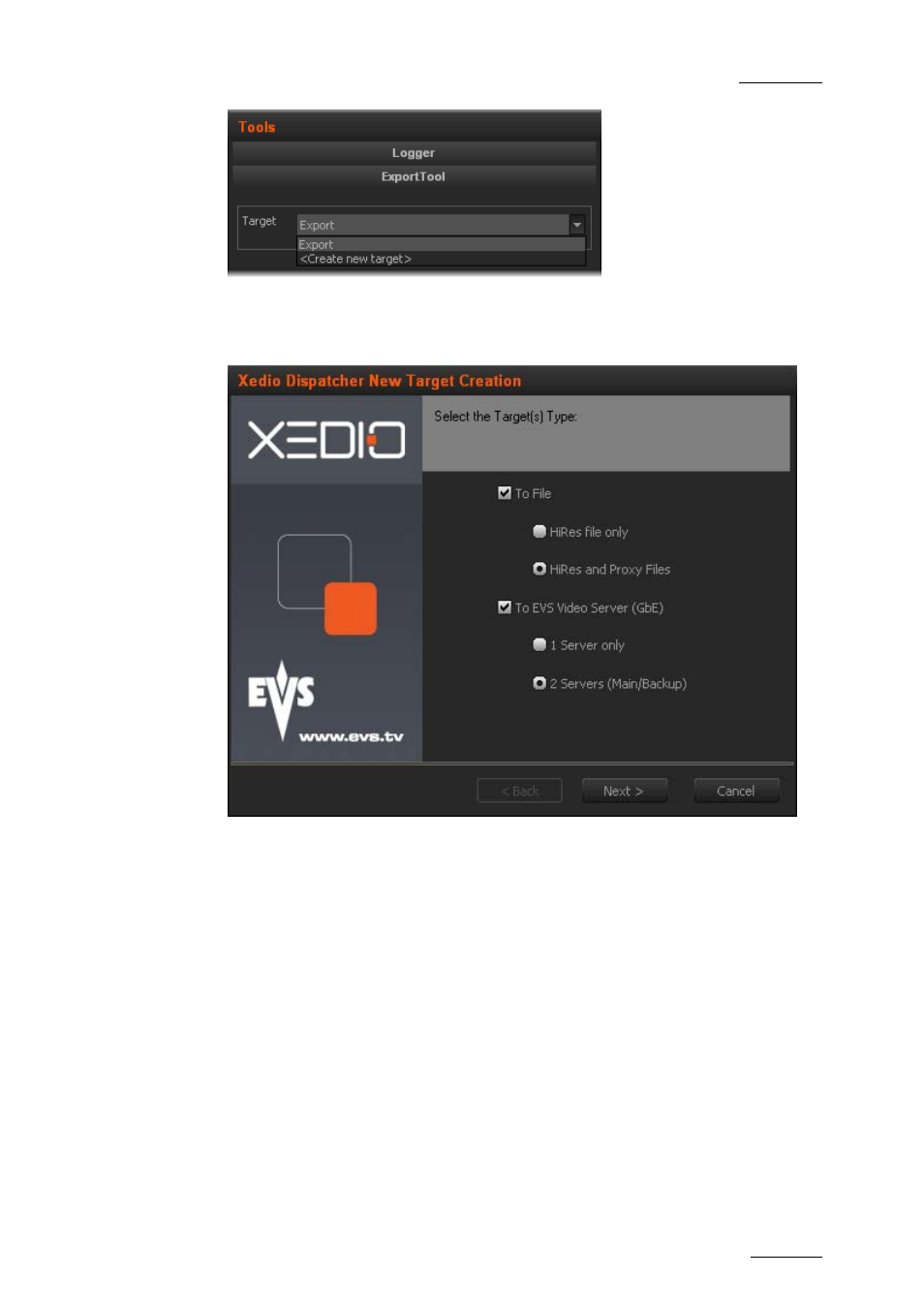 EVS Xedio Dispatcher Version 3.1 - December 2010 User Manual User Manual | Page 16 / 72