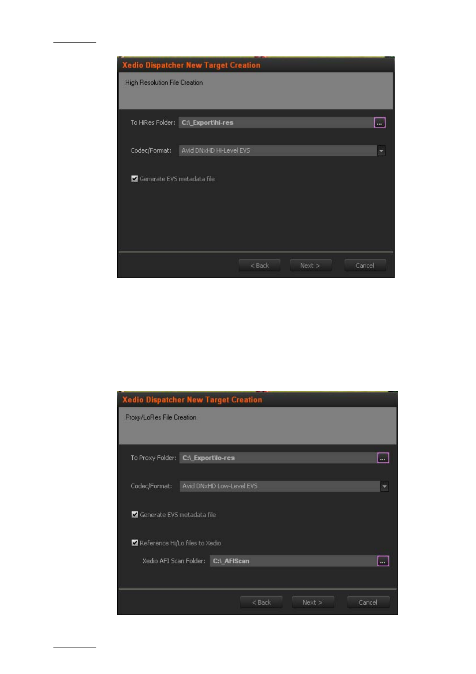 EVS Xedio Dispatcher Version 3.1 - December 2010 User Manual User Manual | Page 17 / 72