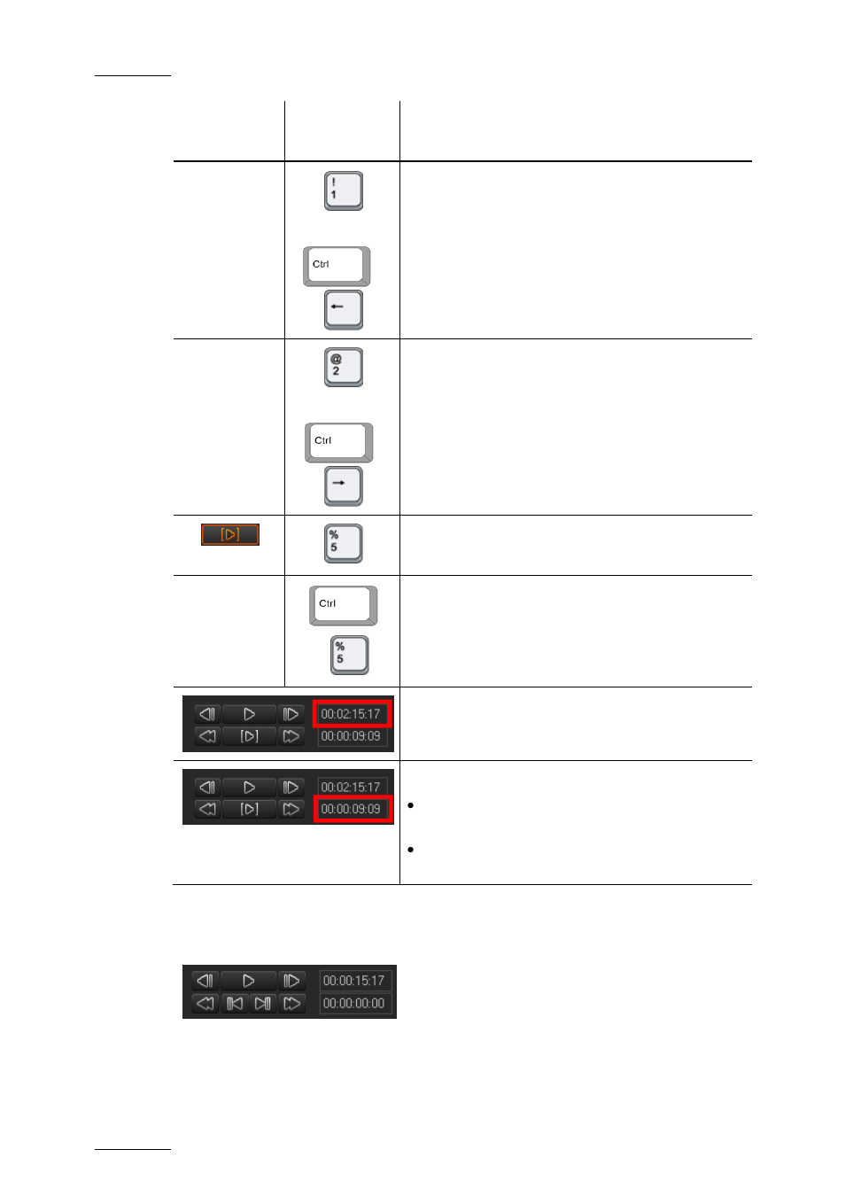 Transport commands in the storyboard player, Ransport, Ommands in the | Toryboard, Layer | EVS Xedio Dispatcher Version 3.1 - December 2010 User Manual User Manual | Page 49 / 72