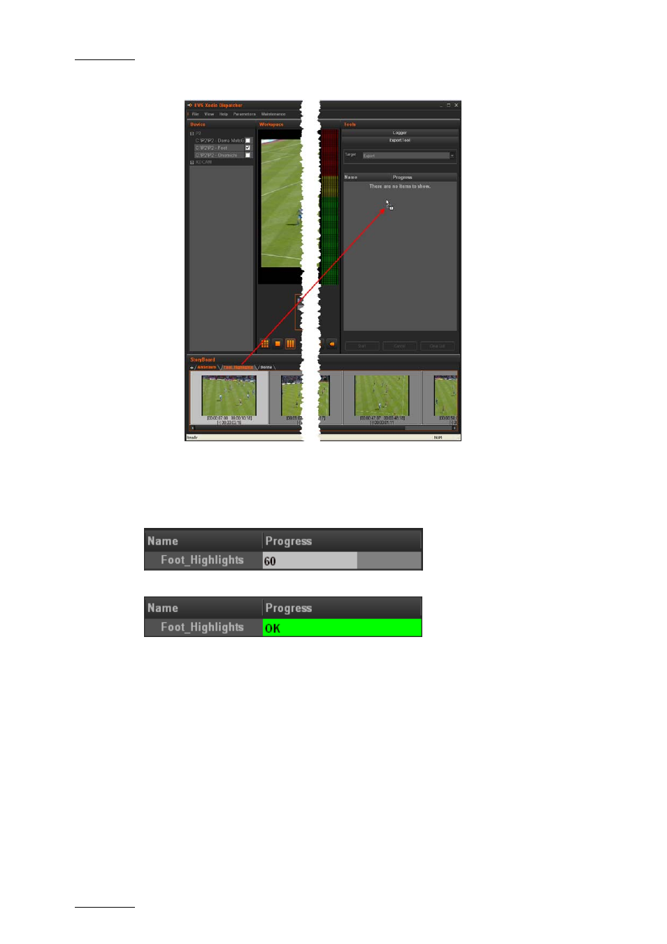 EVS Xedio Dispatcher Version 3.1 - December 2010 User Manual User Manual | Page 65 / 72