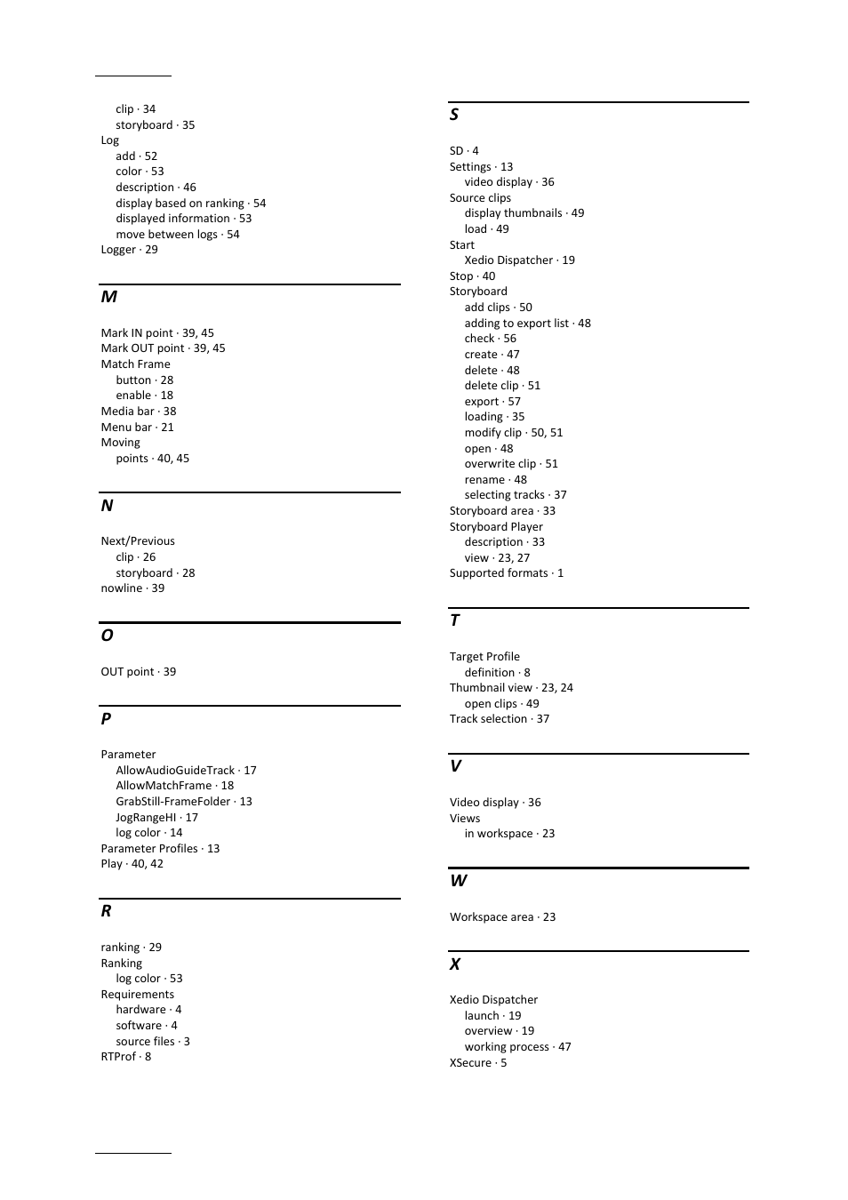 EVS Xedio Dispatcher Version 3.1 - December 2010 User Manual User Manual | Page 71 / 72