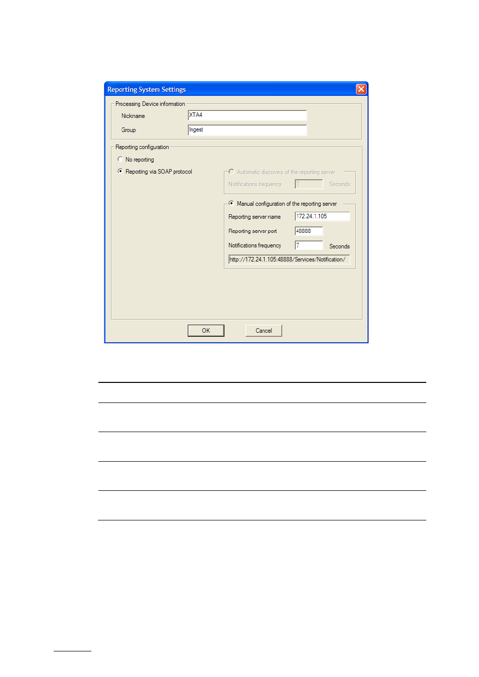 Reporting system | EVS XTAccess Version 1.16 - November 2011 User Manual User Manual | Page 22 / 109