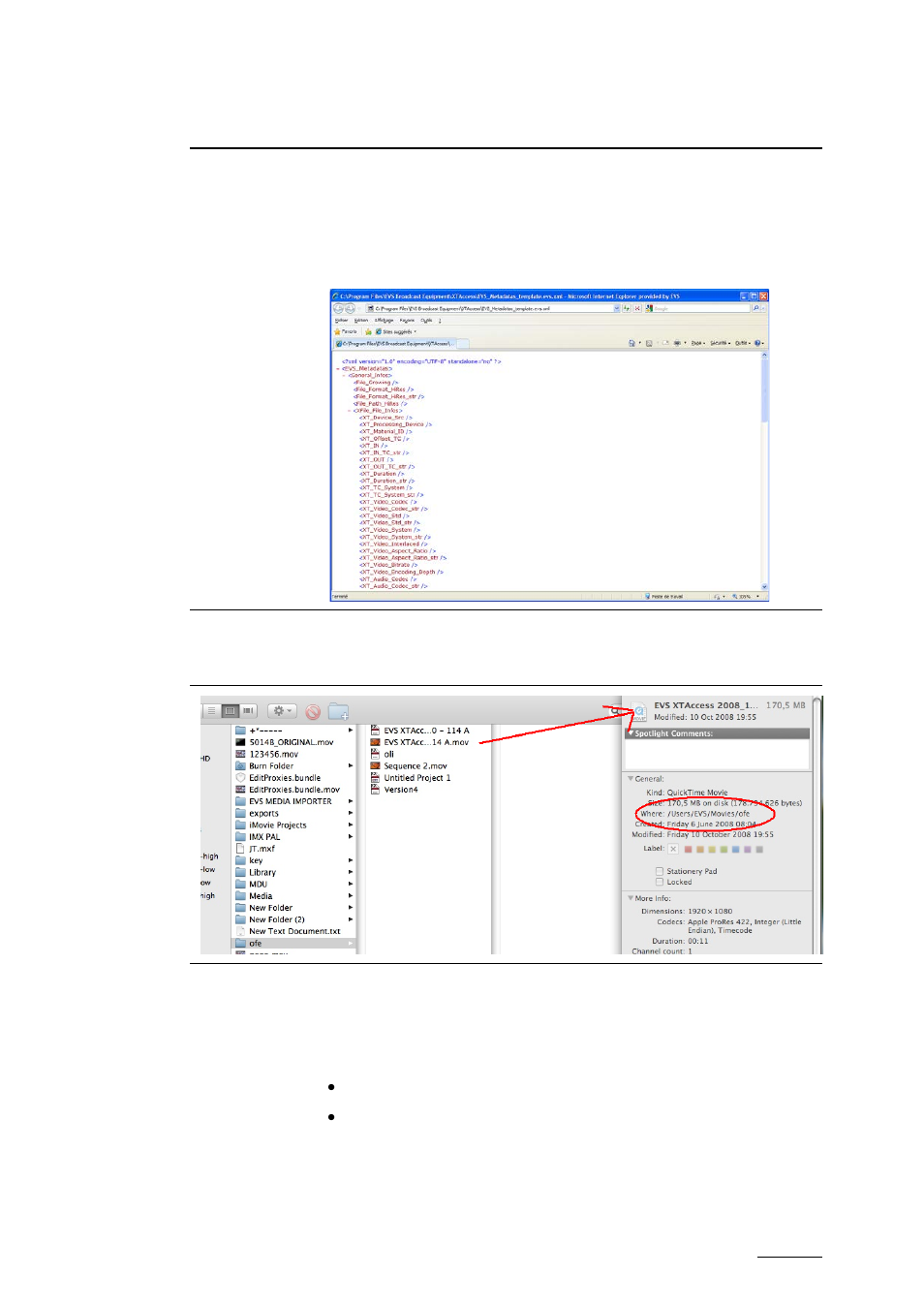 EVS XTAccess Version 1.16 - November 2011 User Manual User Manual | Page 37 / 109