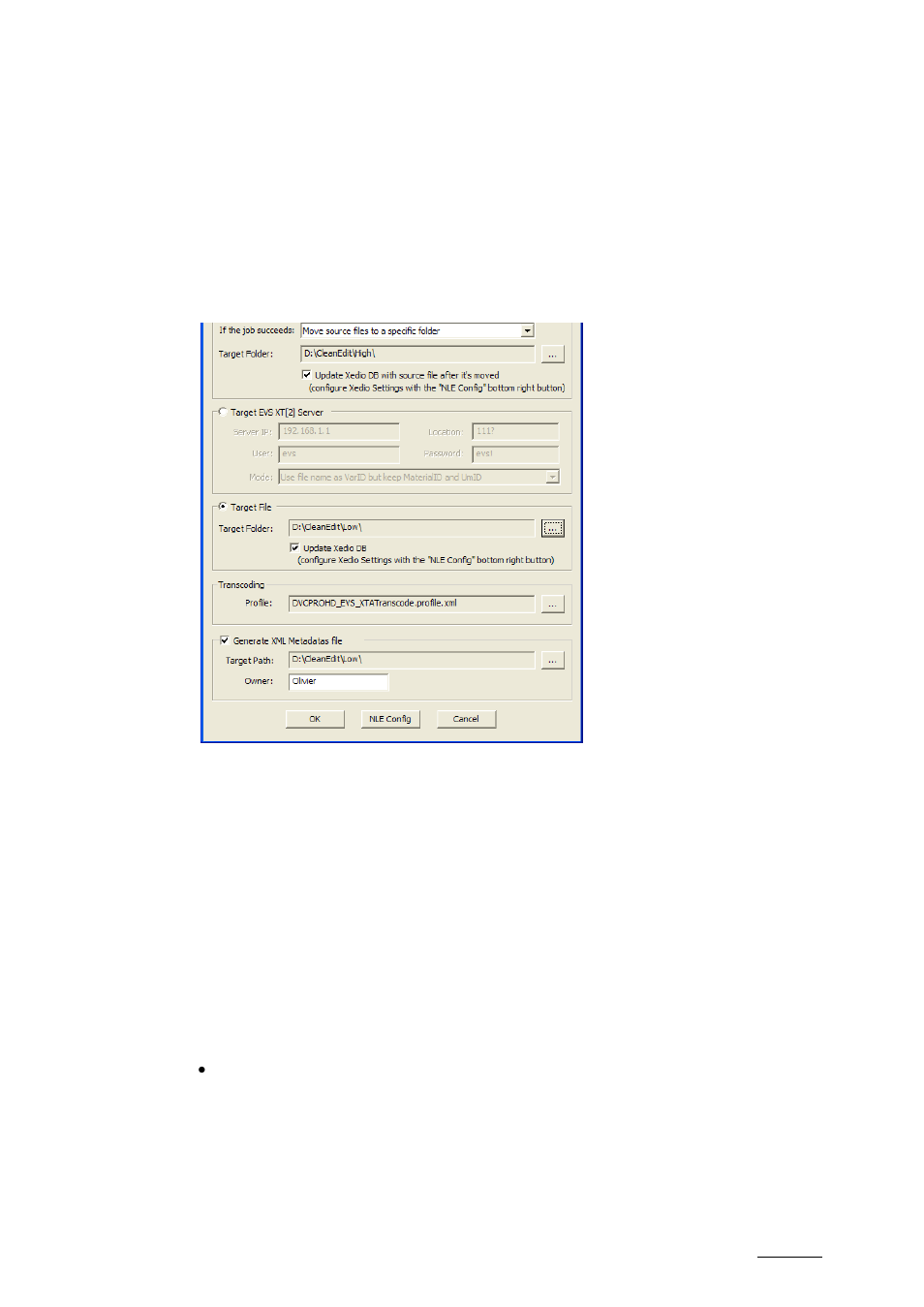 3 xedio integration with the scan folder, 1 overview, 2 workflow | 3 remarks, Xedio integration with the scan folder, Overview, Workflow, Remarks, Verview, Orkflow | EVS XTAccess Version 1.16 - November 2011 User Manual User Manual | Page 51 / 109