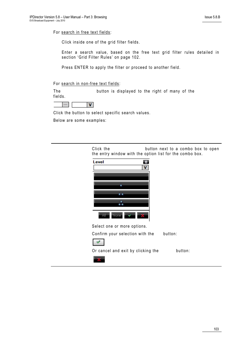 EVS IPDirector Version 5.8 - July 2010 Part 3 User's Manual User Manual | Page 114 / 137