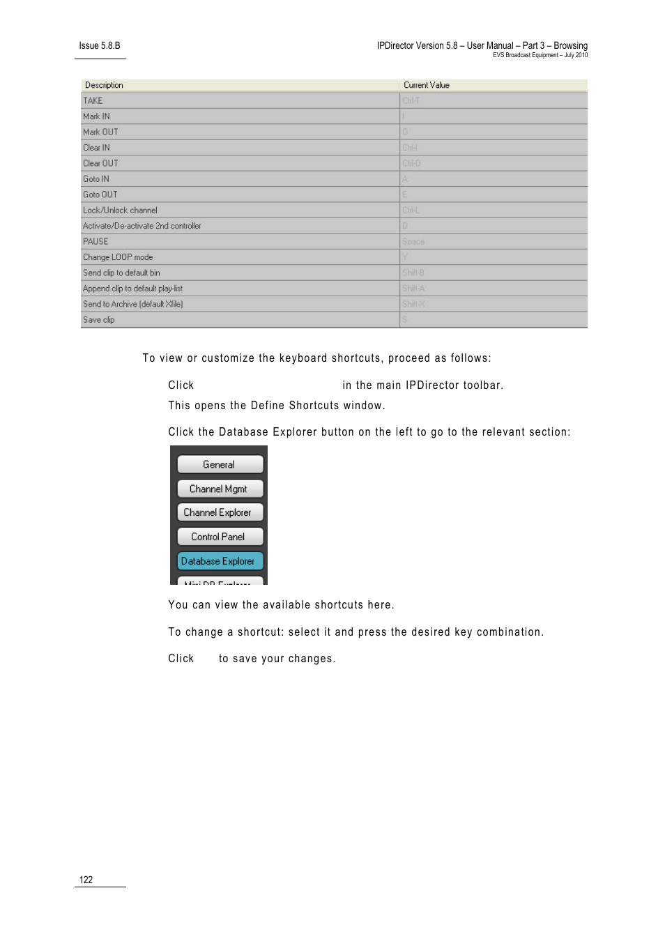 EVS IPDirector Version 5.8 - July 2010 Part 3 User's Manual User Manual | Page 133 / 137