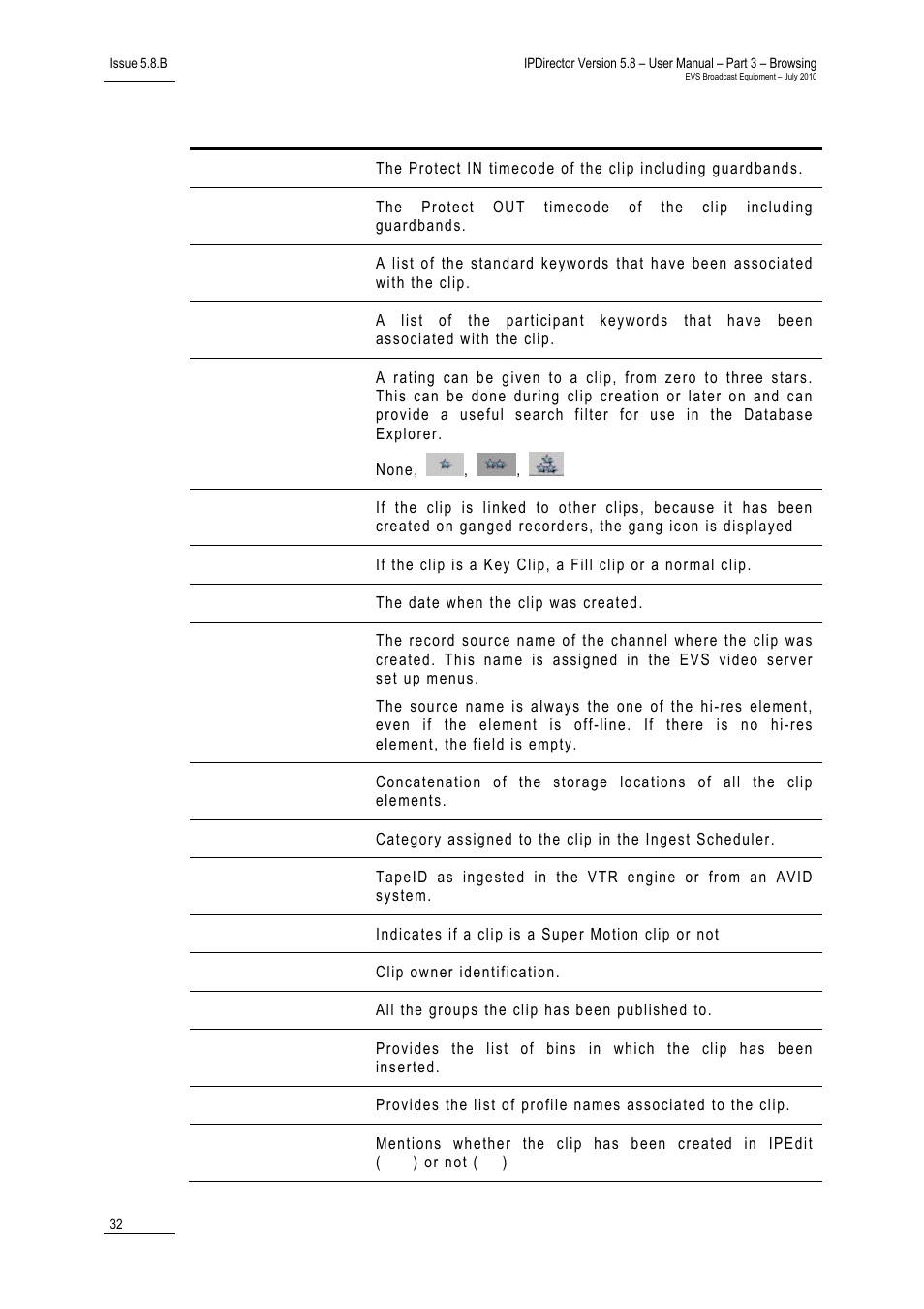 EVS IPDirector Version 5.8 - July 2010 Part 3 User's Manual User Manual | Page 43 / 137