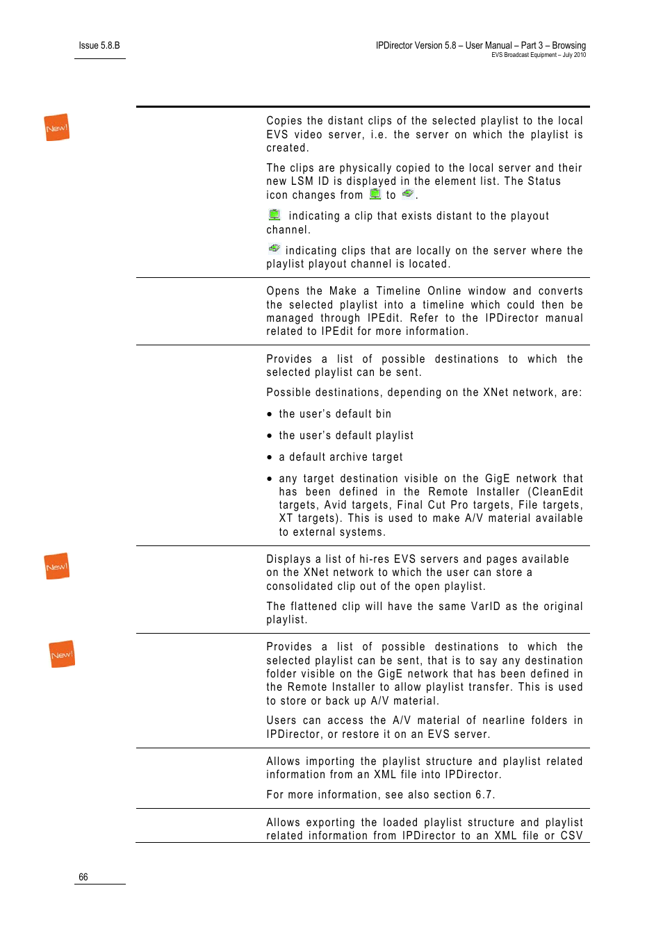 EVS IPDirector Version 5.8 - July 2010 Part 3 User's Manual User Manual | Page 77 / 137
