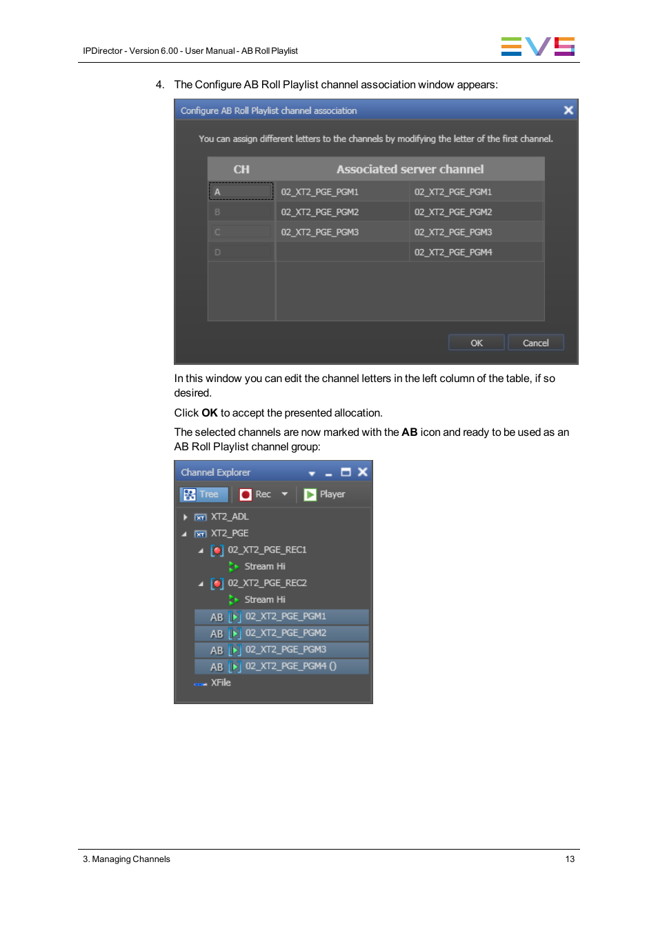 EVS IPDirector Version 6.0 - November 2012 Part 7 User's Manual User Manual | Page 21 / 52