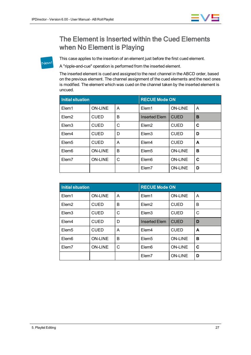 EVS IPDirector Version 6.0 - November 2012 Part 7 User's Manual User Manual | Page 35 / 52