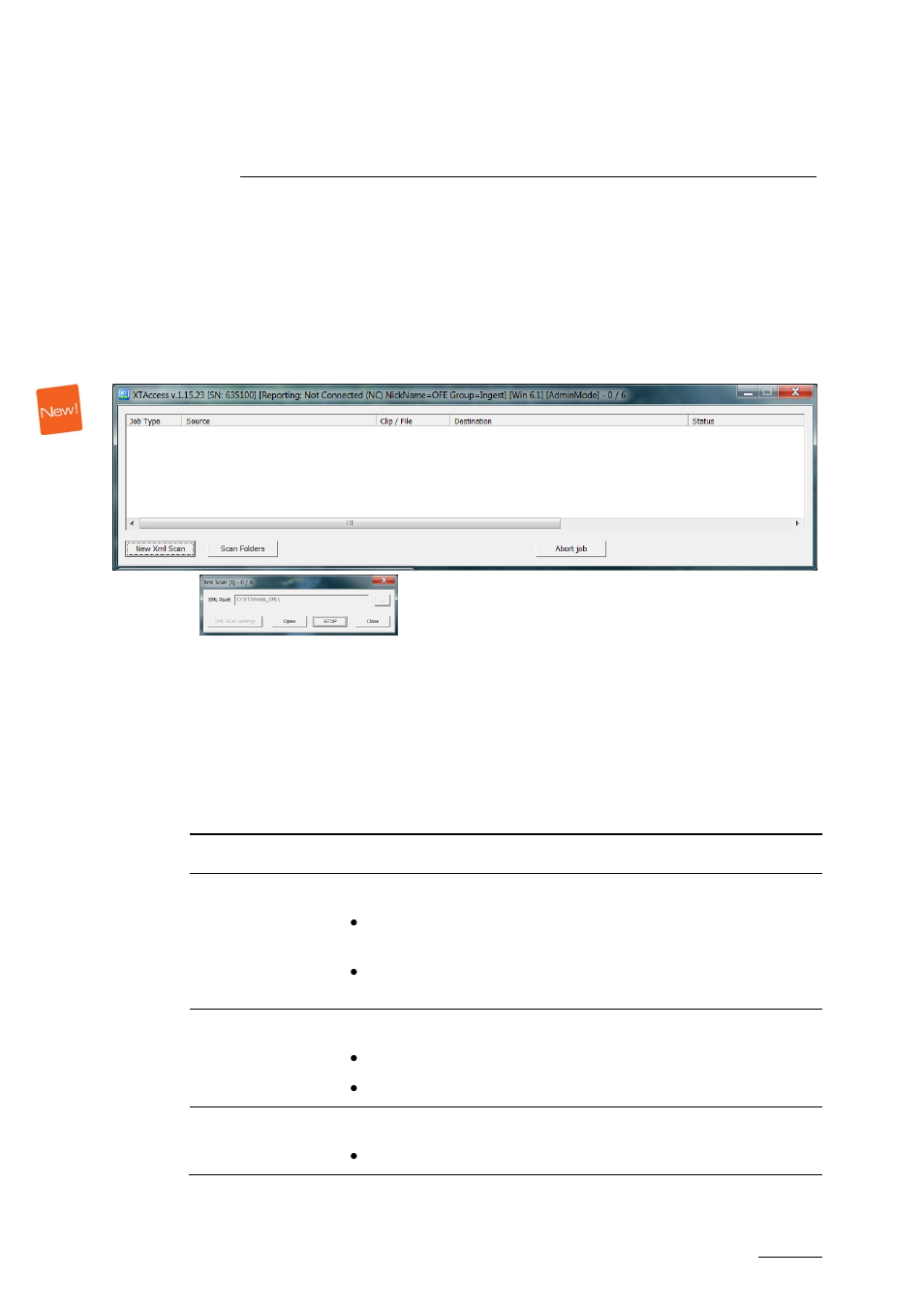 User interface, 1 introduction, 2 jobs monitoring | Introduction, Jobs monitoring | EVS XTAccess Version 1.15 - January 2011 User Manual User Manual | Page 18 / 105