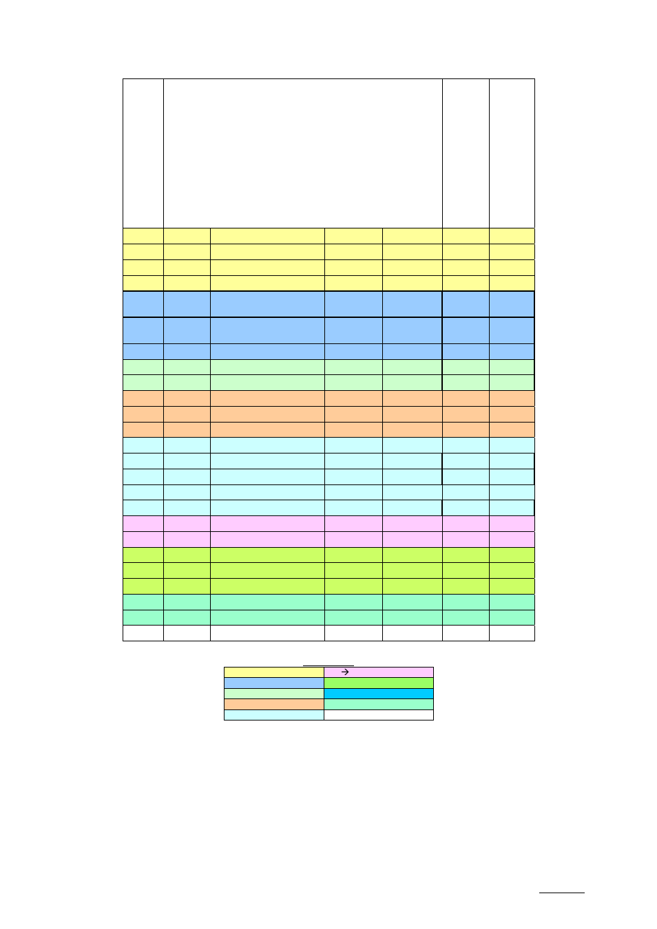 Color legend | EVS XTAccess Version 1.15 - January 2011 User Manual User Manual | Page 26 / 105