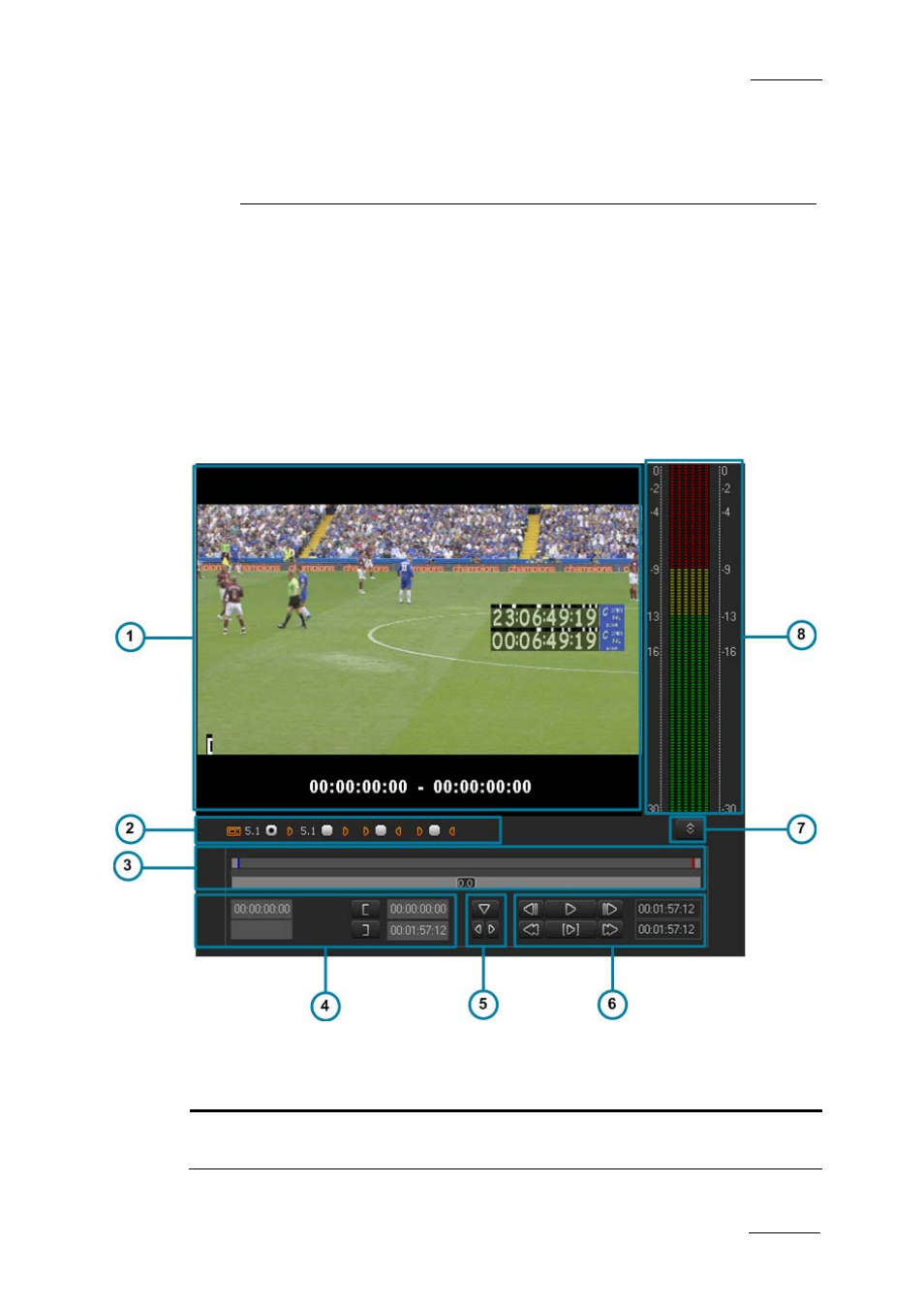 Player, 1 overview of the player pane, Overview of the player pane | EVS XEDIO Cutter Version 4.1 - December 2011 User Manual User Manual | Page 21 / 39