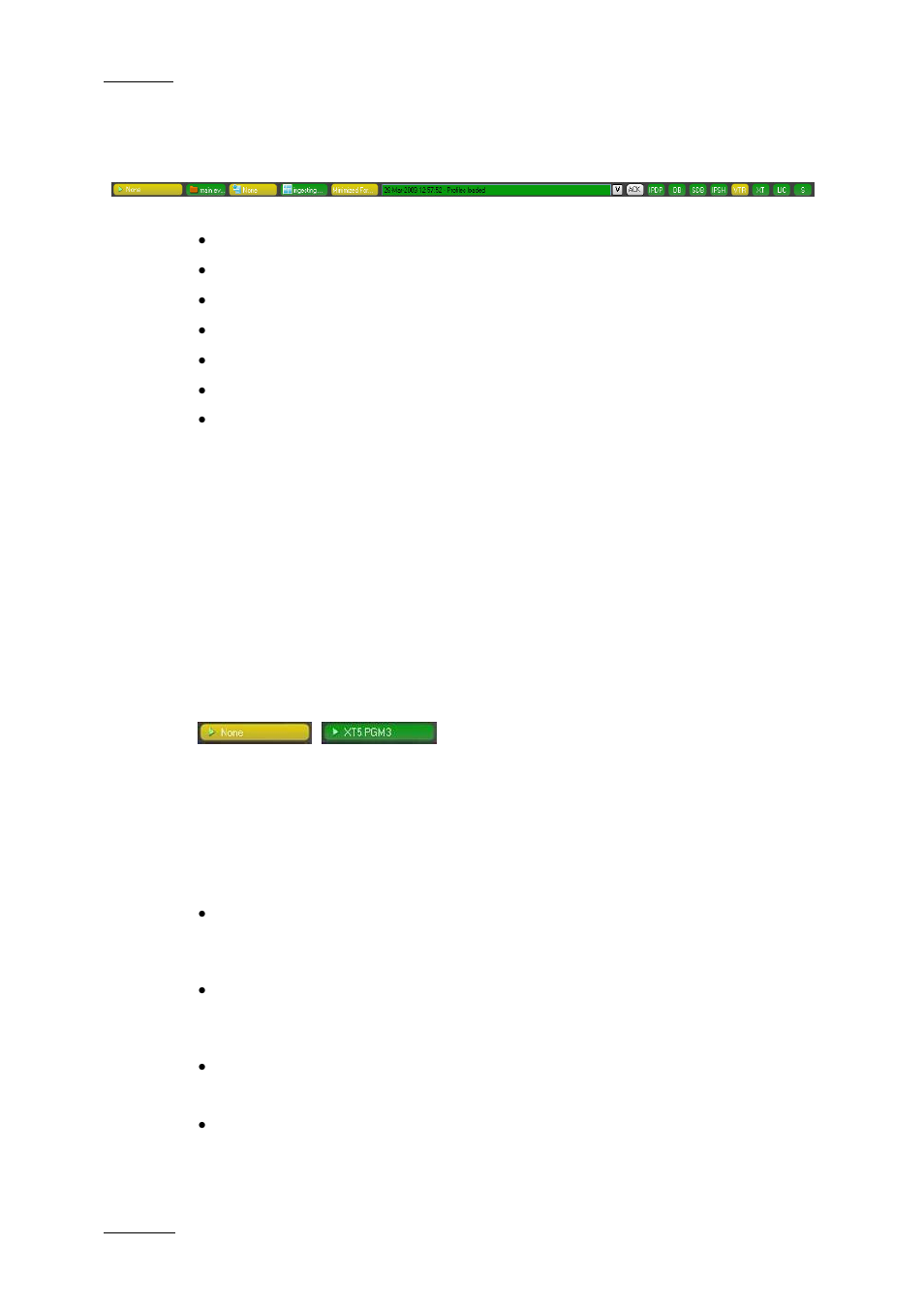 7 status bar, 1 default item icons, Default player channel icon | 7 “status bar, Efault, Cons | EVS IPDirector Version 5.6 - May 2009 Part 1 User's Manual User Manual | Page 35 / 121
