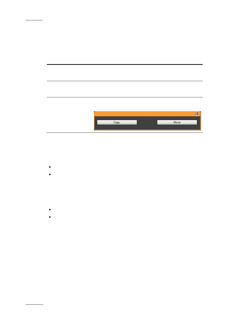 Select a way to copy/move elements, Action taken when the channel is set to idle, Key default output | Language, Idle | EVS IPDirector Version 5.6 - May 2009 Part 1 User's Manual User Manual | Page 67 / 121
