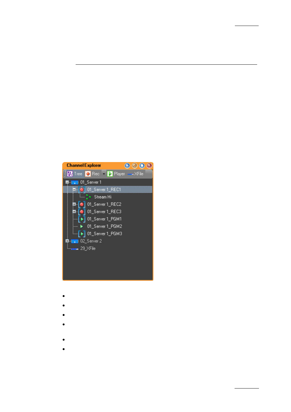 Channel explorer, 1 introduction | EVS IPDirector Version 5.6 - May 2009 Part 1 User's Manual User Manual | Page 80 / 121