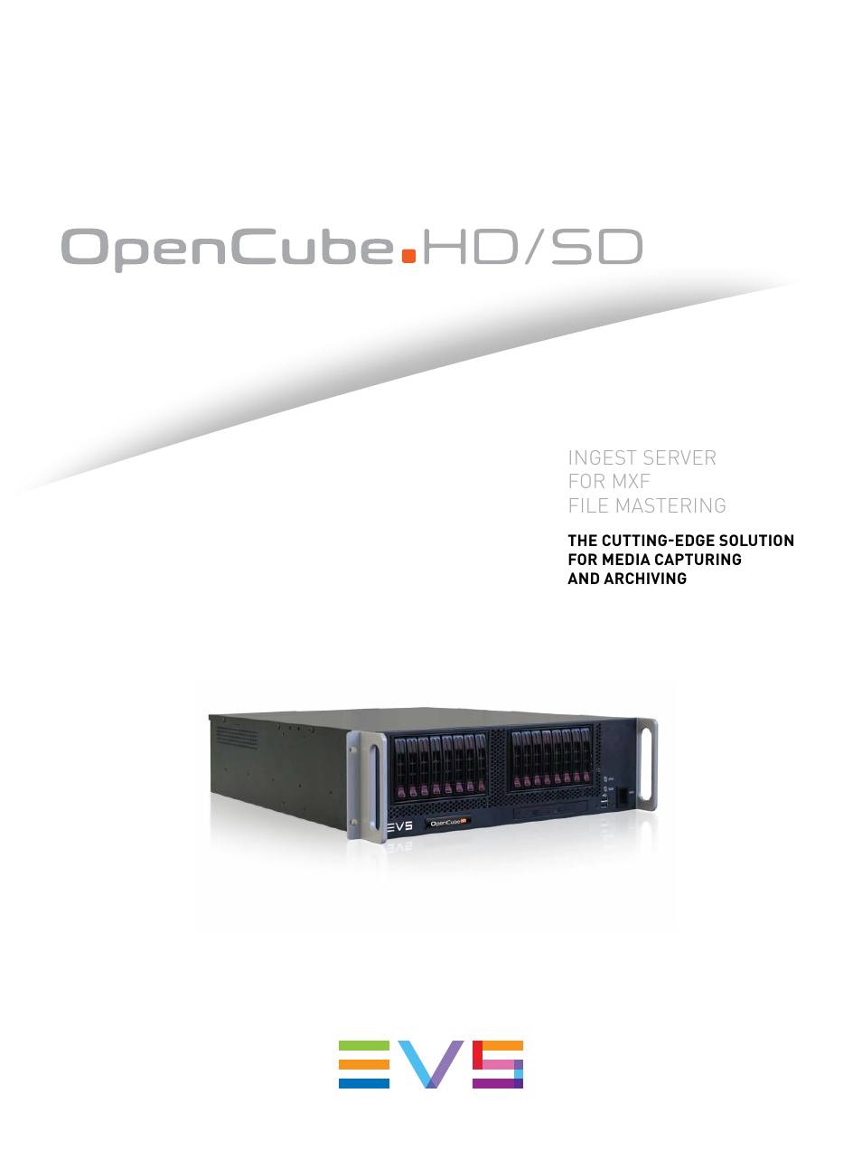 EVS OpenCubeHD-SD User Manual | 4 pages