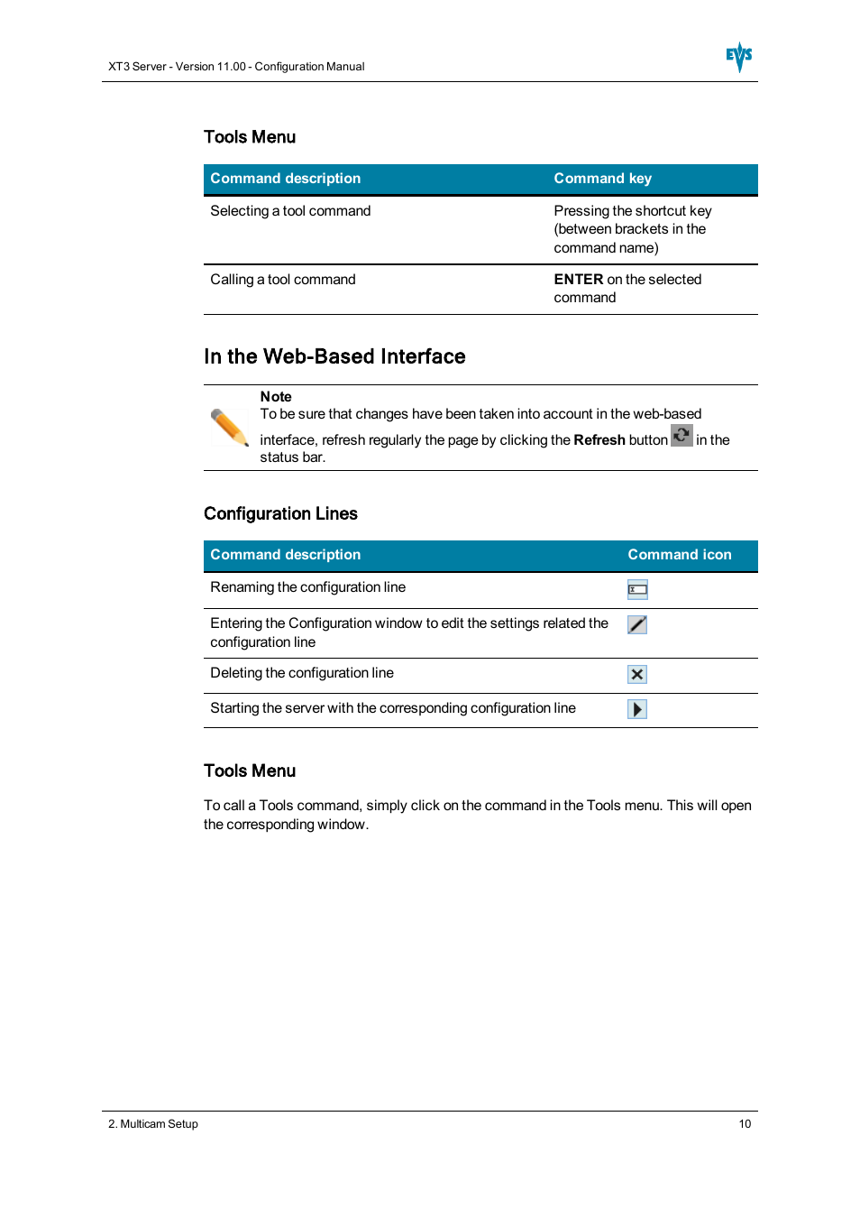 EVS XT3 Version 11.00 Configuration Manual User Manual | Page 16 / 227