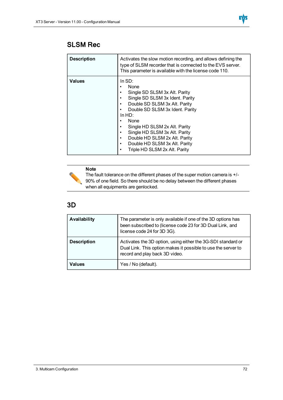 Slsm rec | EVS XT3 Version 11.00 Configuration Manual User Manual | Page 78 / 227