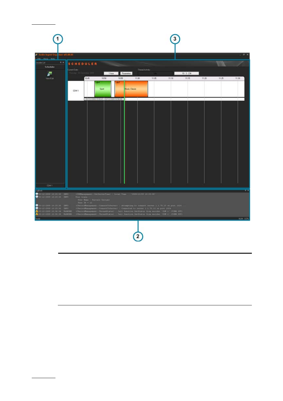 EVS XEDIO Ingest Organizer Version 4.2 - June 2012 User Manual User Manual | Page 10 / 24