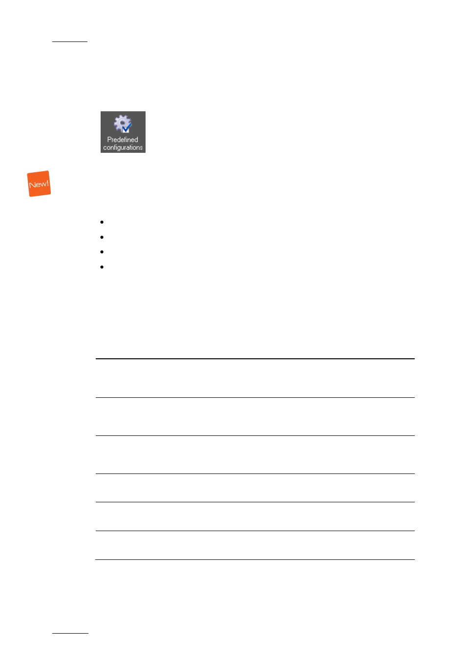 3 predefined configurations settings, 1 prerequisites, Predefined configurations settings | Prerequisites, Rerequisites | EVS INSIO Version 1.1 - October 2010 User's Manual User Manual | Page 21 / 121