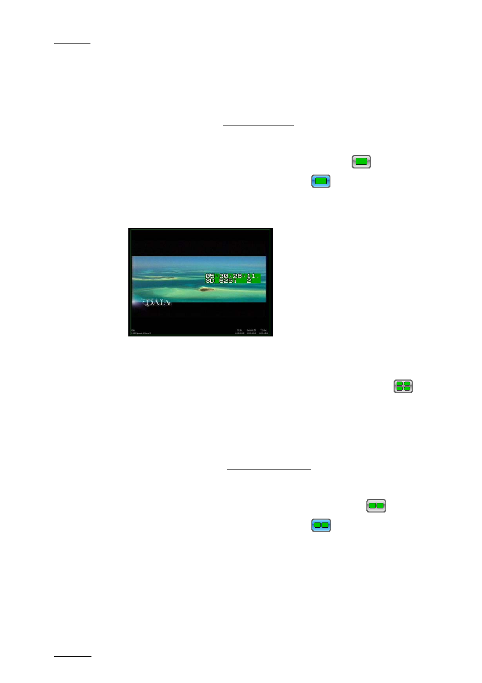 Selecting the screen view, Electing the, Creen | EVS INSIO Version 1.1 - October 2010 User's Manual User Manual | Page 85 / 121