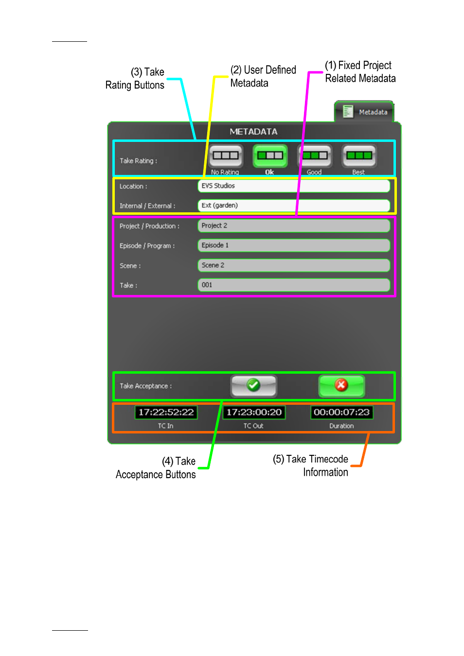 EVS INSIO Version 1.1 - October 2010 User's Manual User Manual | Page 93 / 121