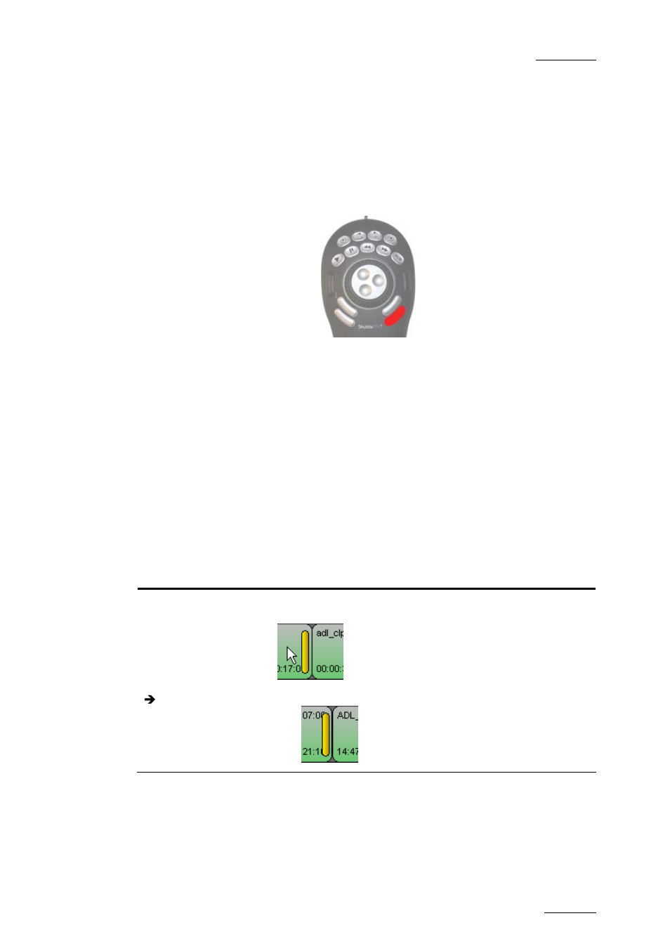 With the shuttlepro, How to exclude or include tracks, How to change the trim mode | EVS IPDirector Version 5.6 - May 2009 Part 7 User's Manual User Manual | Page 116 / 206