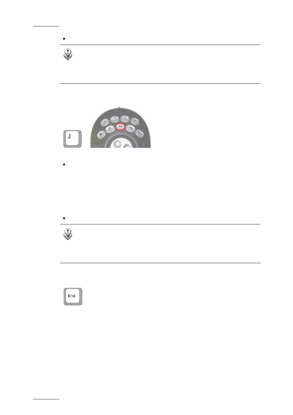 Fast rewind (multispeed), Go to end of timeline | EVS IPDirector Version 5.6 - May 2009 Part 7 User's Manual User Manual | Page 61 / 206